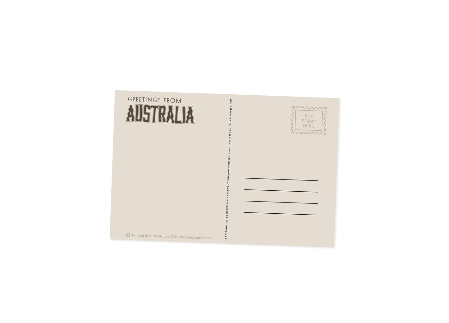 BIRDS OF AUSTRALIA POSTCARD