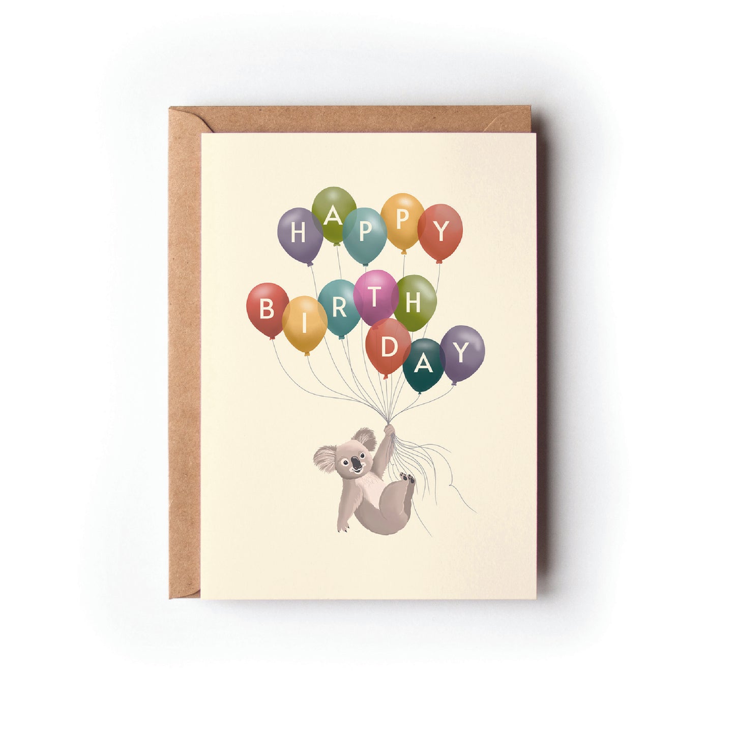BIRTHDAY BALLOONS CARD