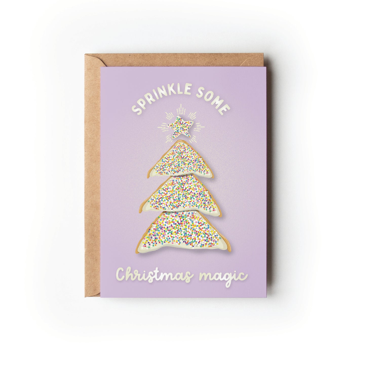 FAIRY BREAD CHRISTMAS CARD