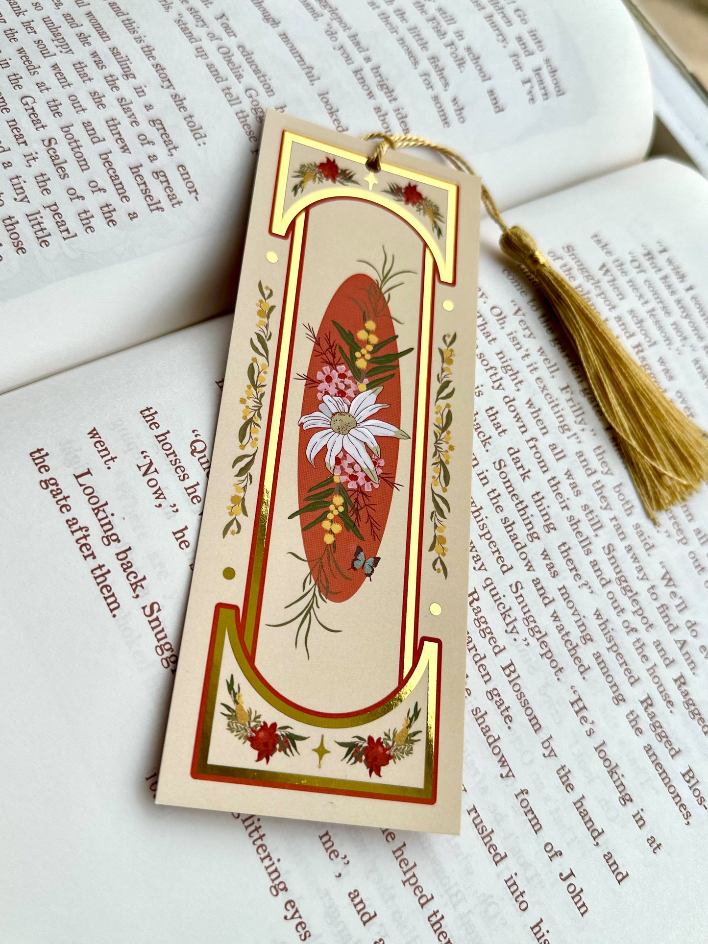 NATIVE BOUQUET BOOKMARK