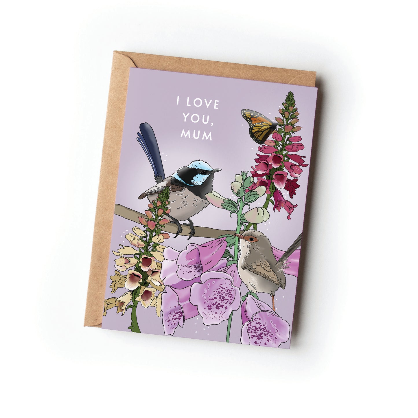 I LOVE YOU, MUM CARD