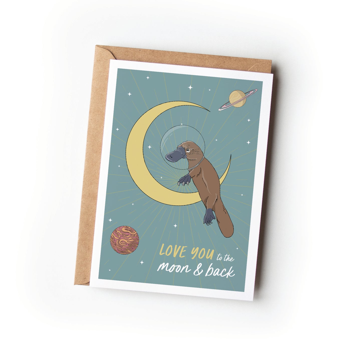 LOVE PLATYPUS CARD
