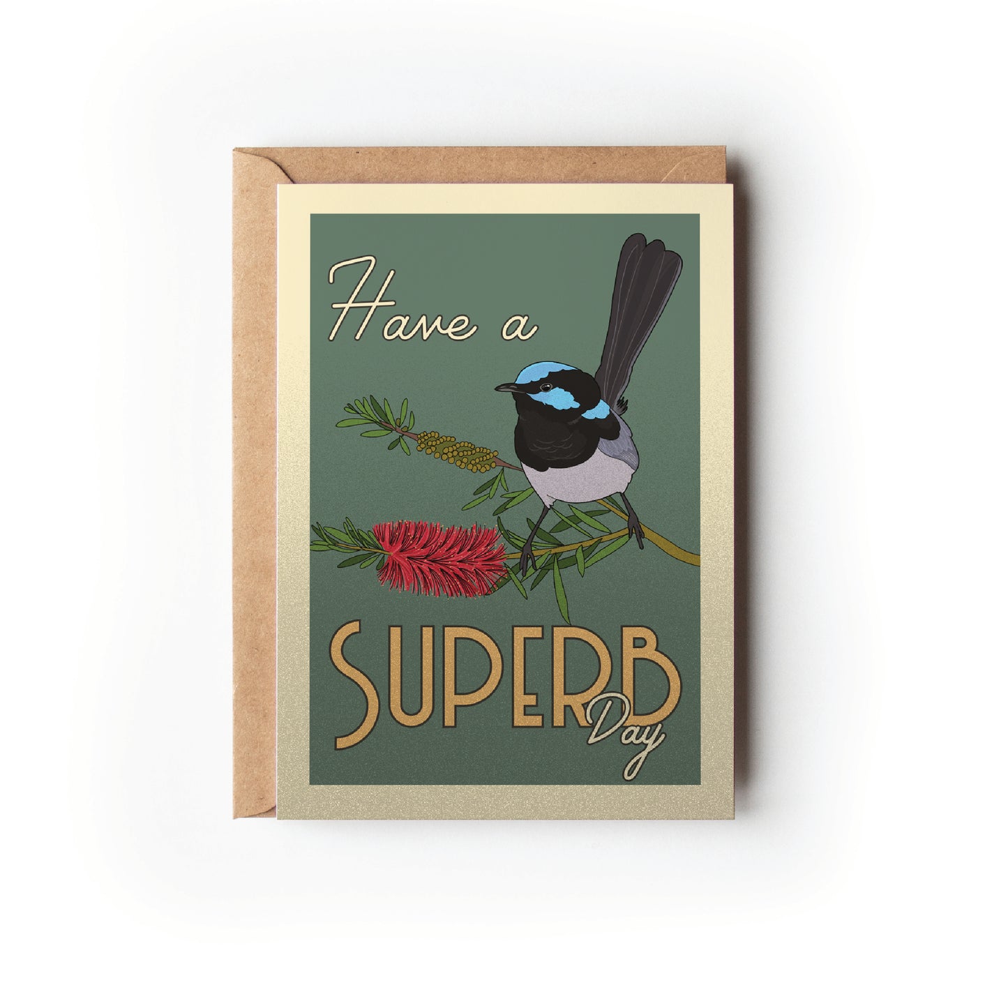 SUPERB WREN CARD