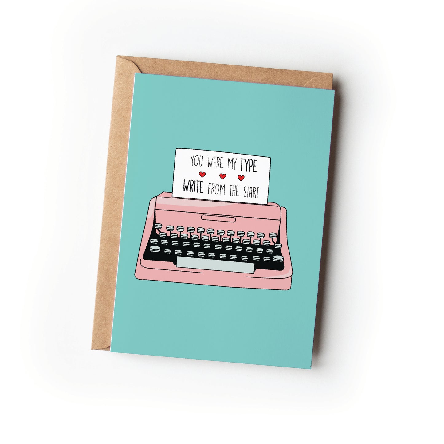 TYPEWRITER CARD