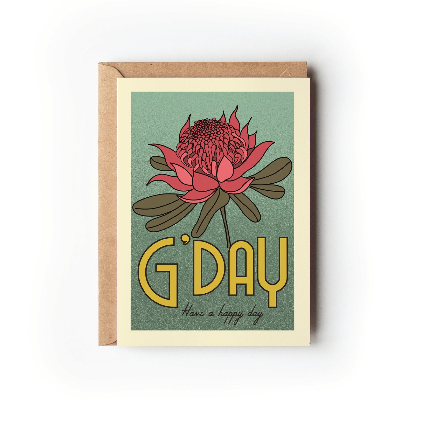 WARATAH CARD