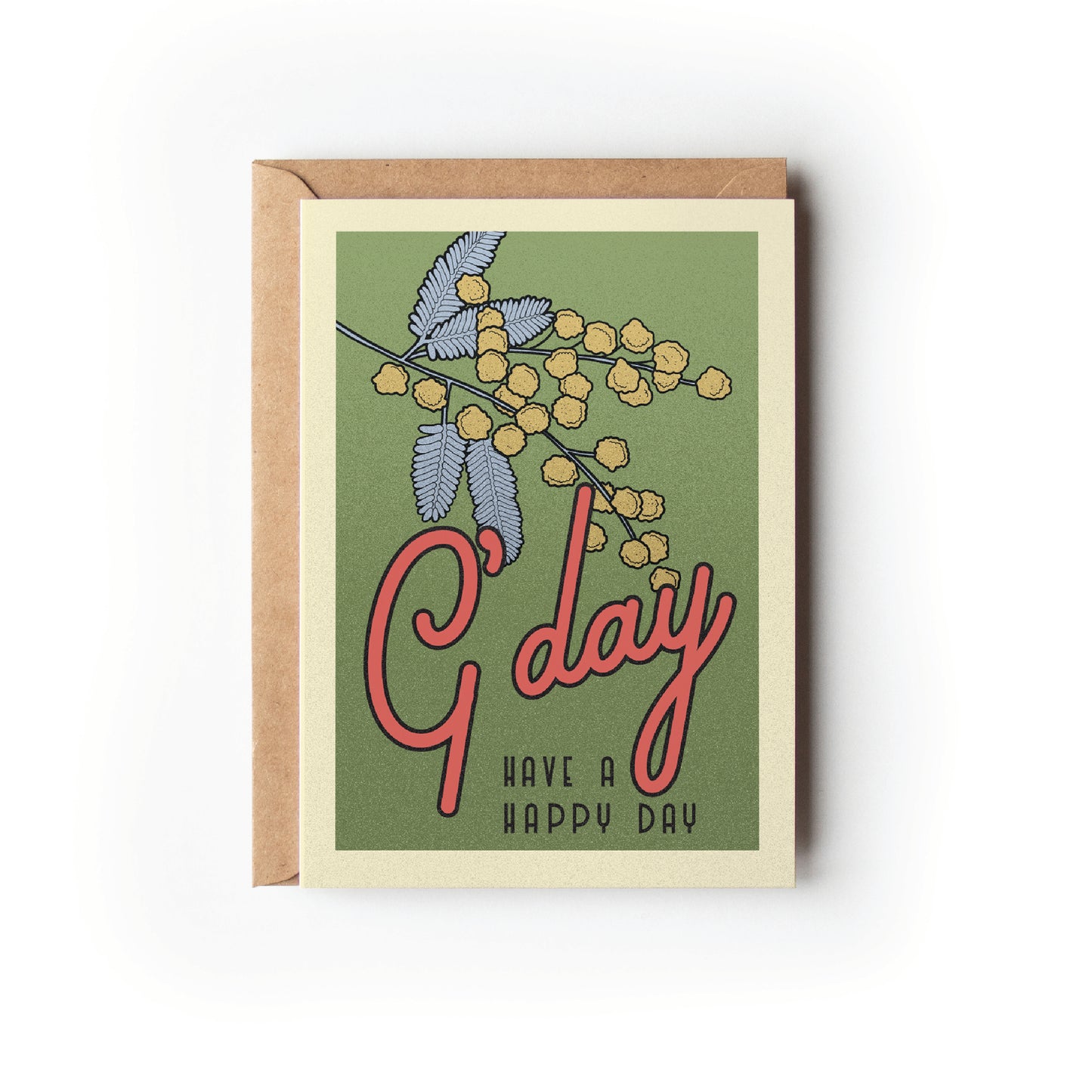 WATTLE CARD