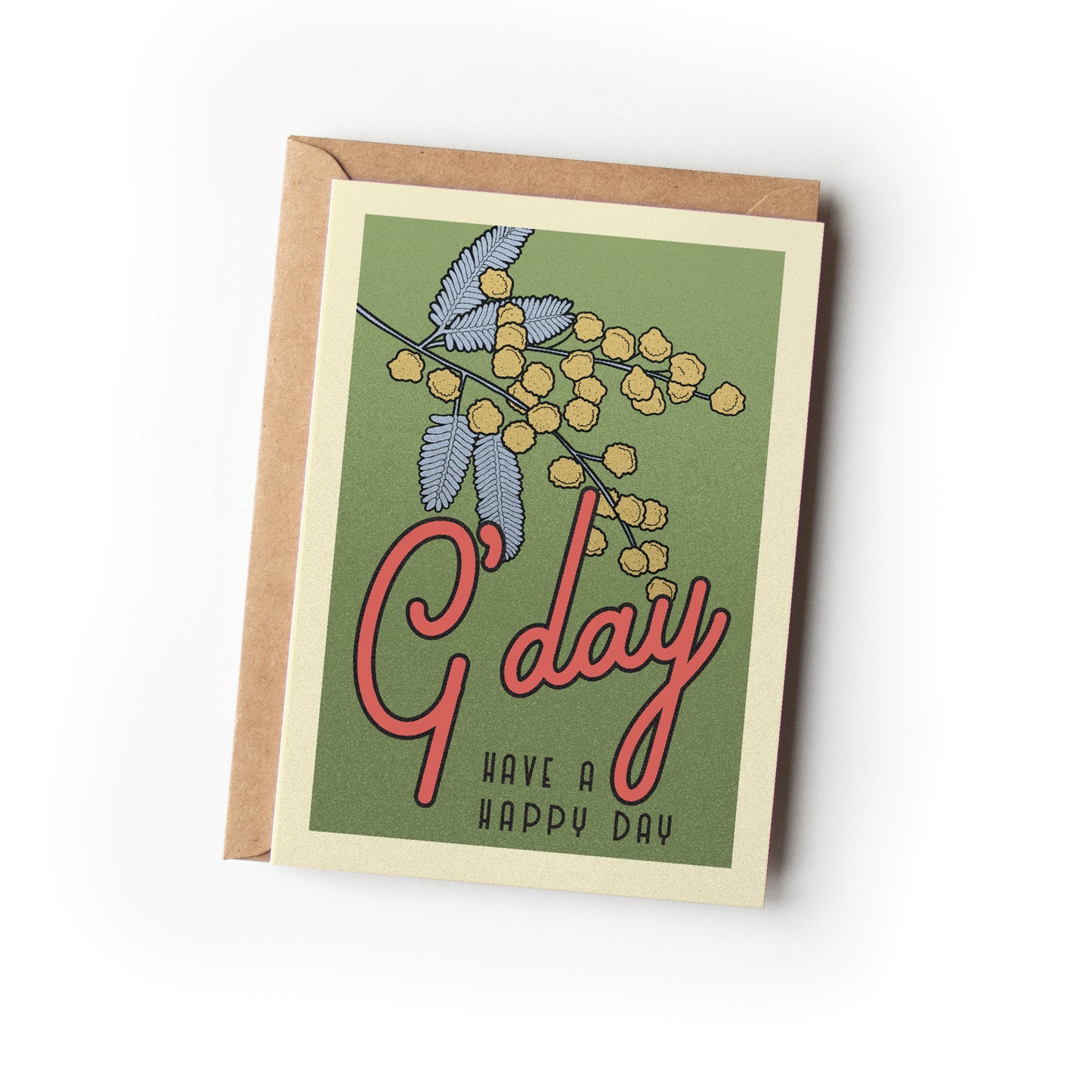 WATTLE CARD