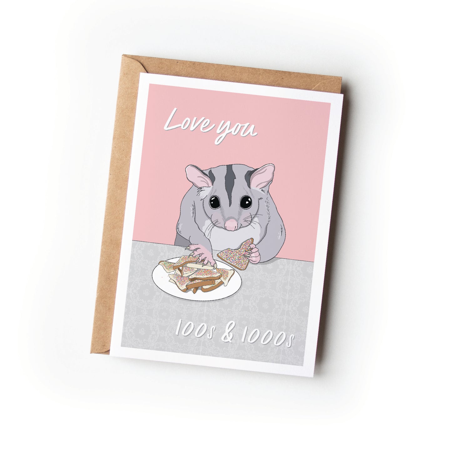 LOVE YOU POSSUM CARD