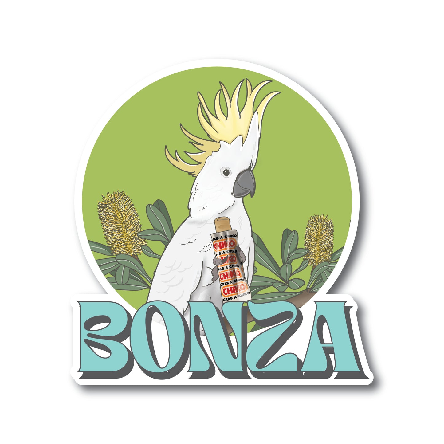 BONZA STICKER