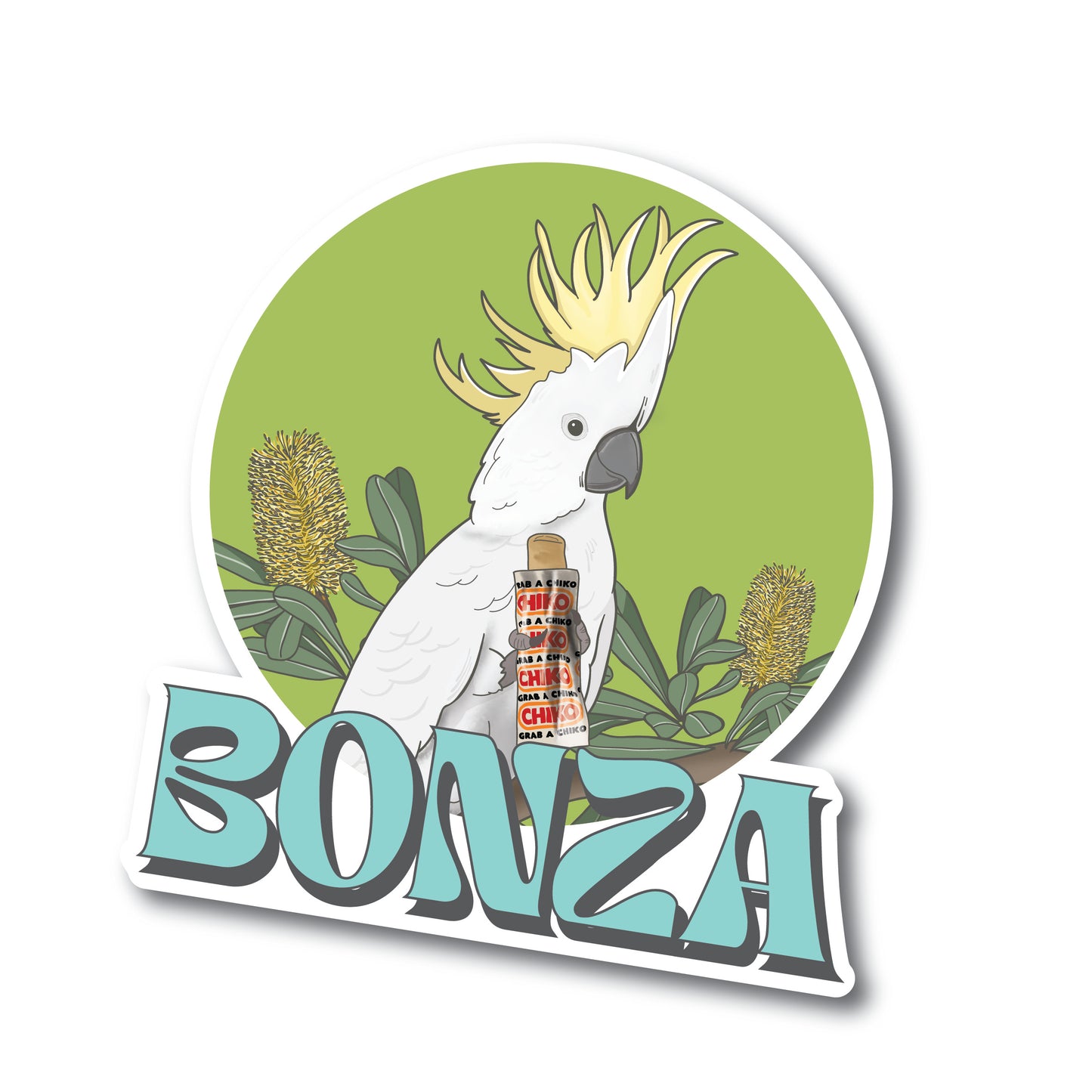 BONZA STICKER