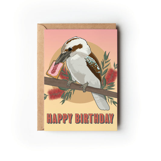 KOOKABURRA BIRTHDAY CARD