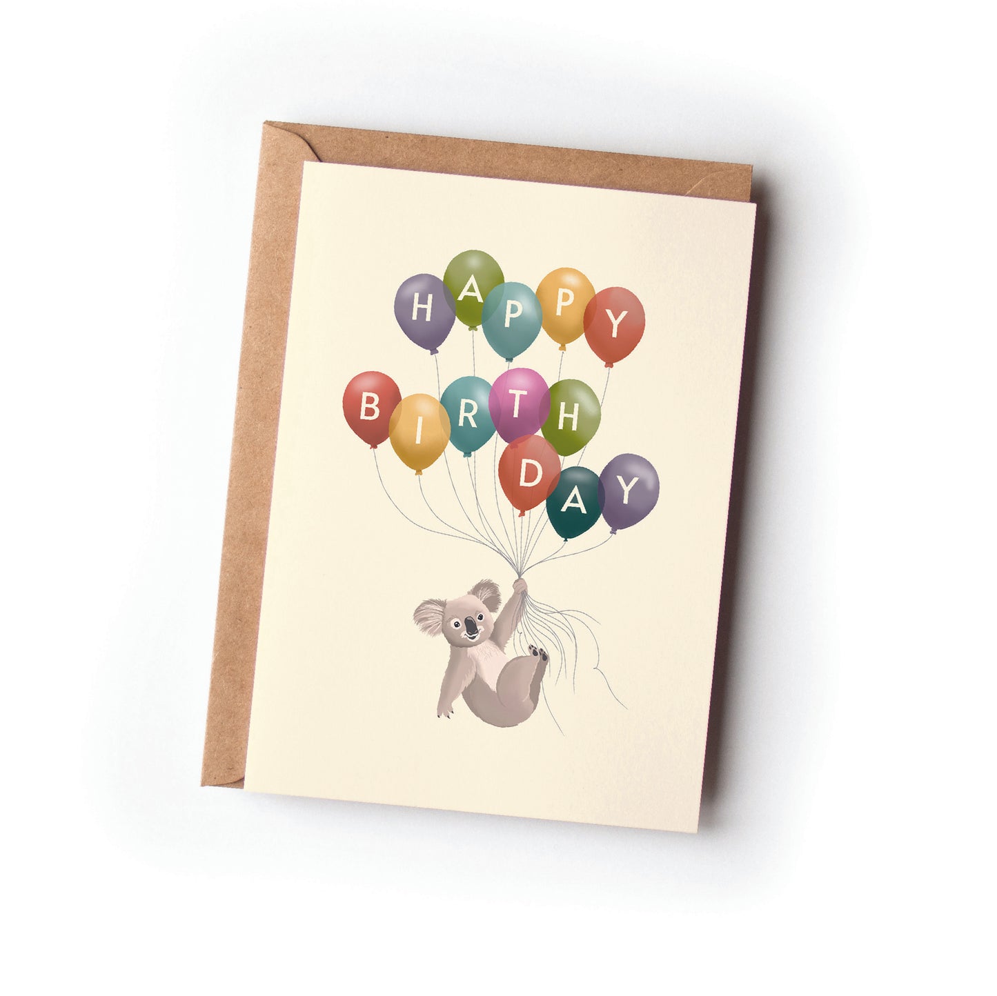BIRTHDAY BALLOONS CARD