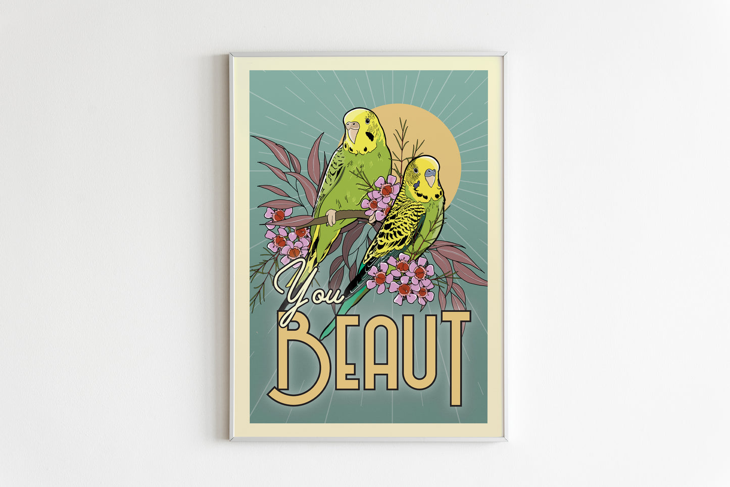 BUDGIES POSTER