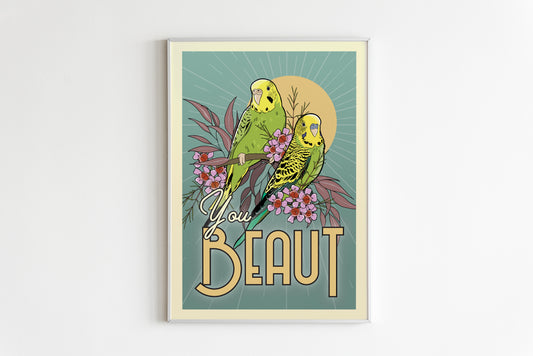 BUDGIES POSTER