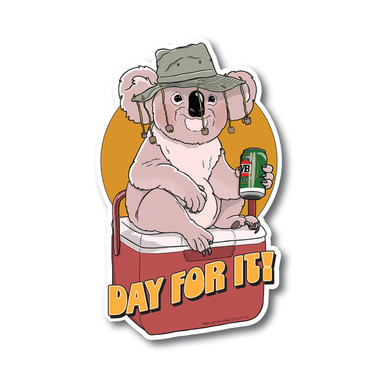 DAY FOR IT STICKER