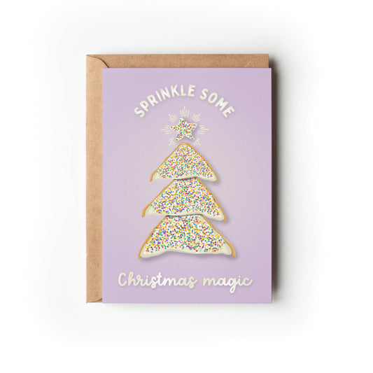 FAIRY BREAD CHRISTMAS CARD