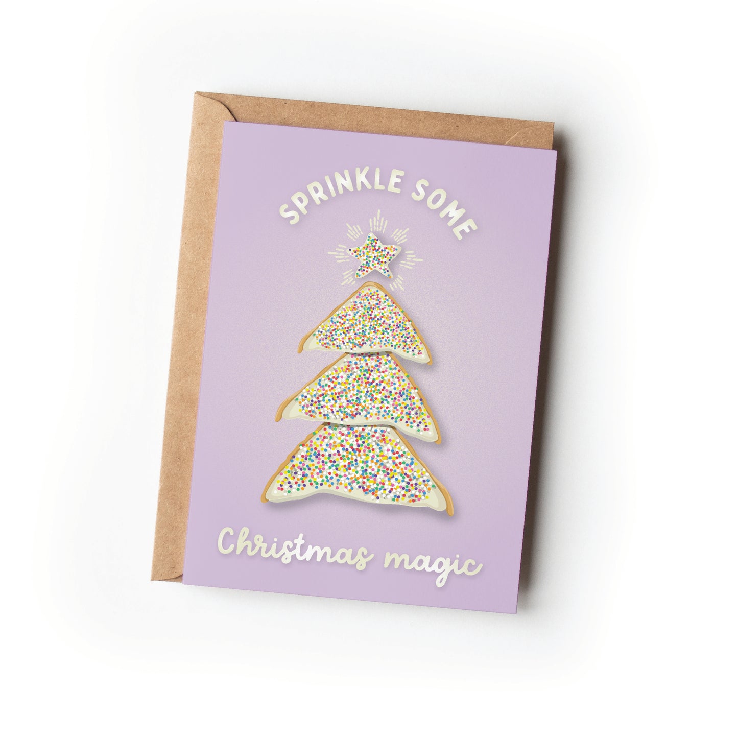 FAIRY BREAD CHRISTMAS CARD