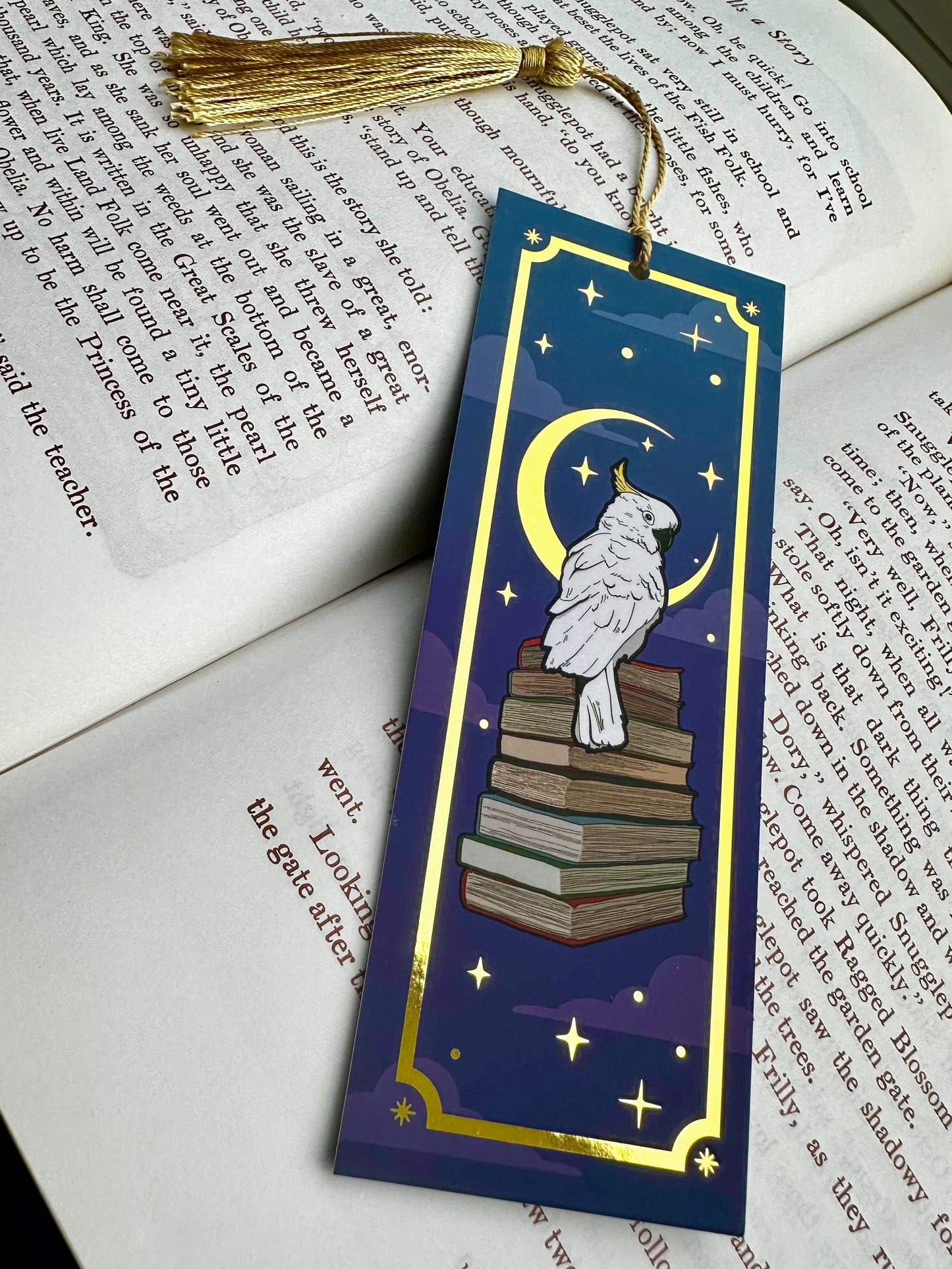 COCKATOO BOOKMARK