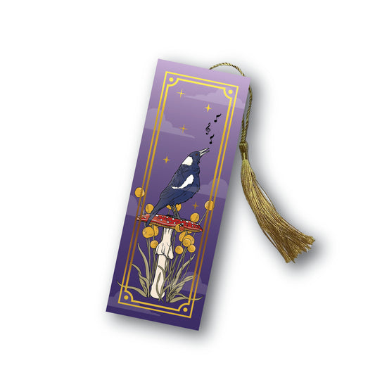 SINGING MAGPIE BOOKMARK
