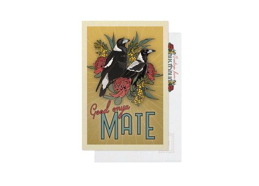 MAGPIES POSTCARD