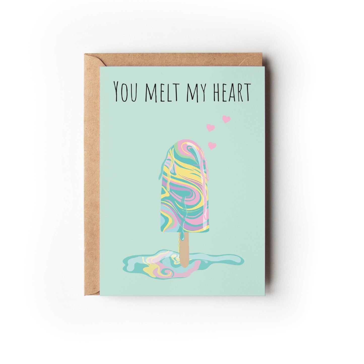 MELT MY HEART CARD