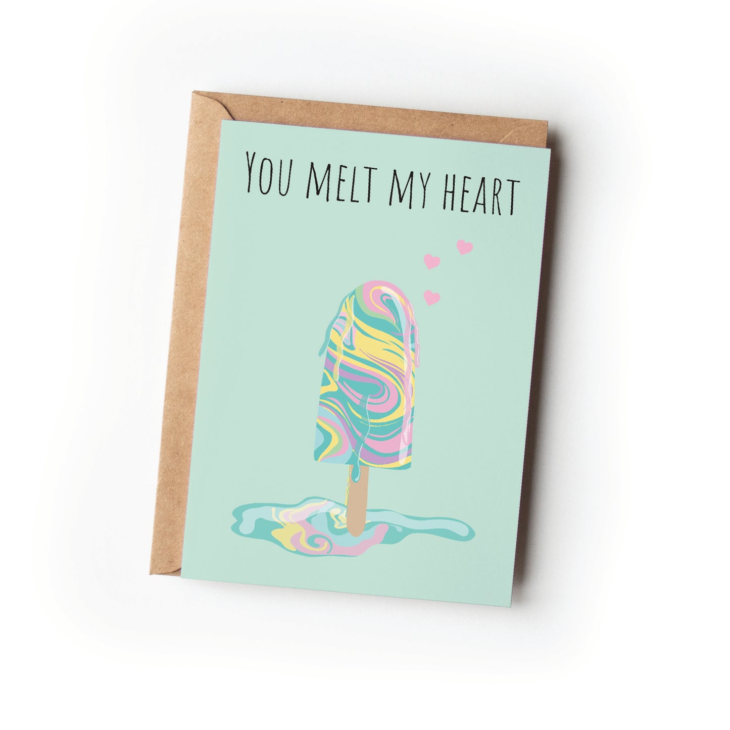 MELT MY HEART CARD