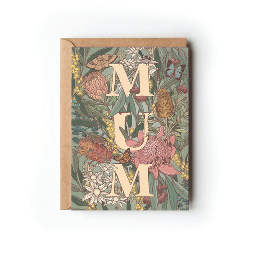 MUM FLORAL CARD