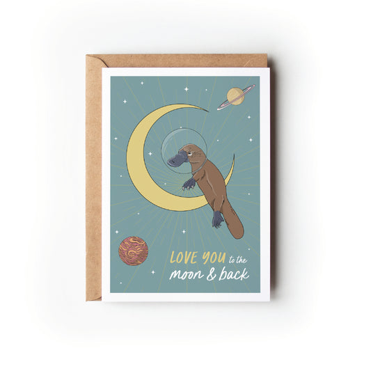 LOVE PLATYPUS CARD