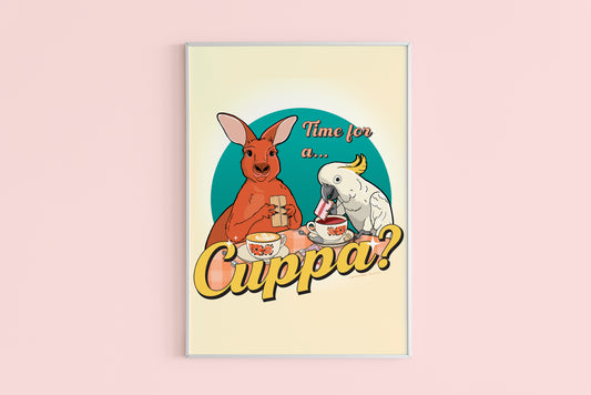 SALE - Time for a Cuppa? Poster