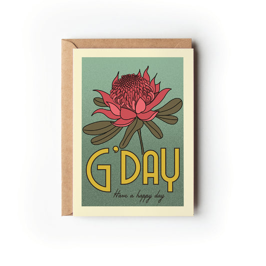 WARATAH CARD