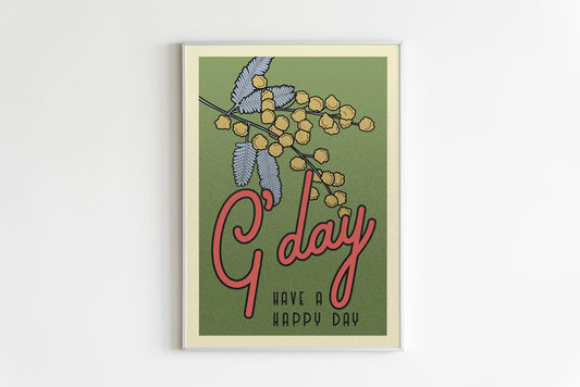 WATTLE POSTER