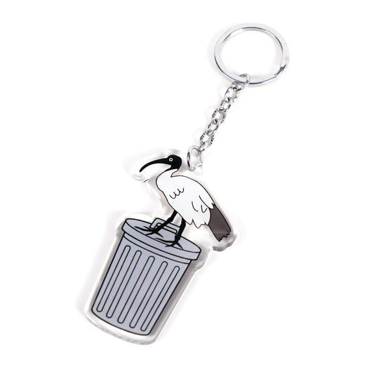 BIN CHICKEN ACRYLIC KEYCHAIN
